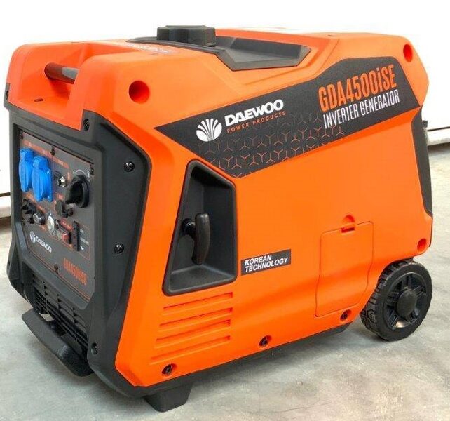 Ģenerātors Daewoo GDA4500ISE Petrol 3.80kVA 3,5kw